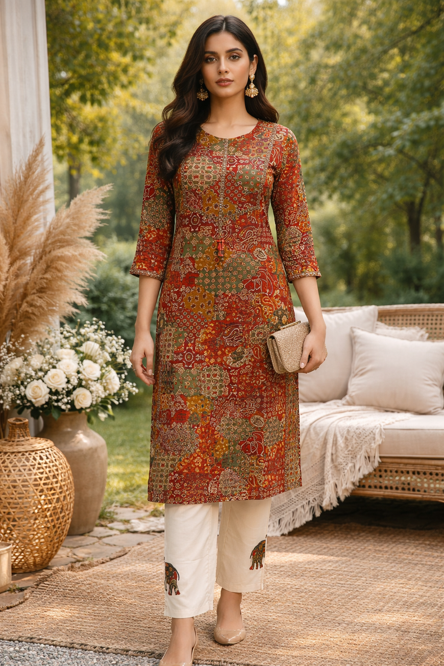Pure Cotton Co-od Set