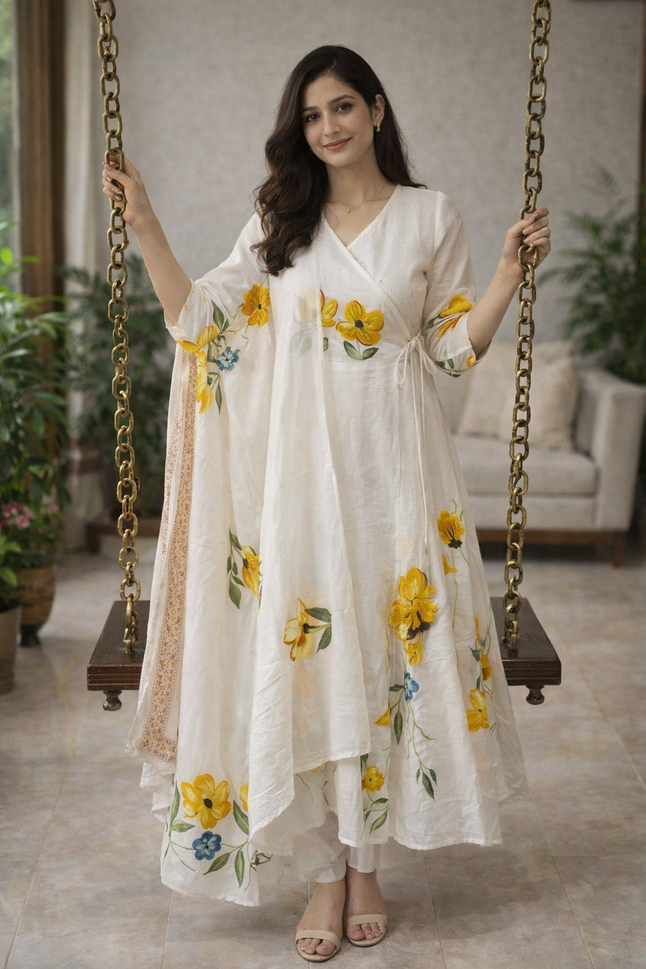 Angrakha  Cotton 3pc Set
