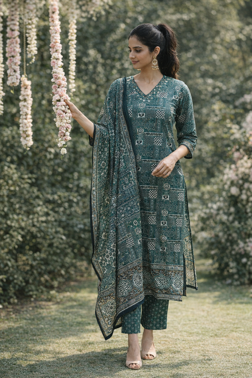 Pure Cotton 3pc Set